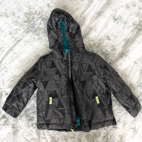 Two Winter Coats Size 12 Mo Old Navy + Cat & Jack - Picture 6 of 11